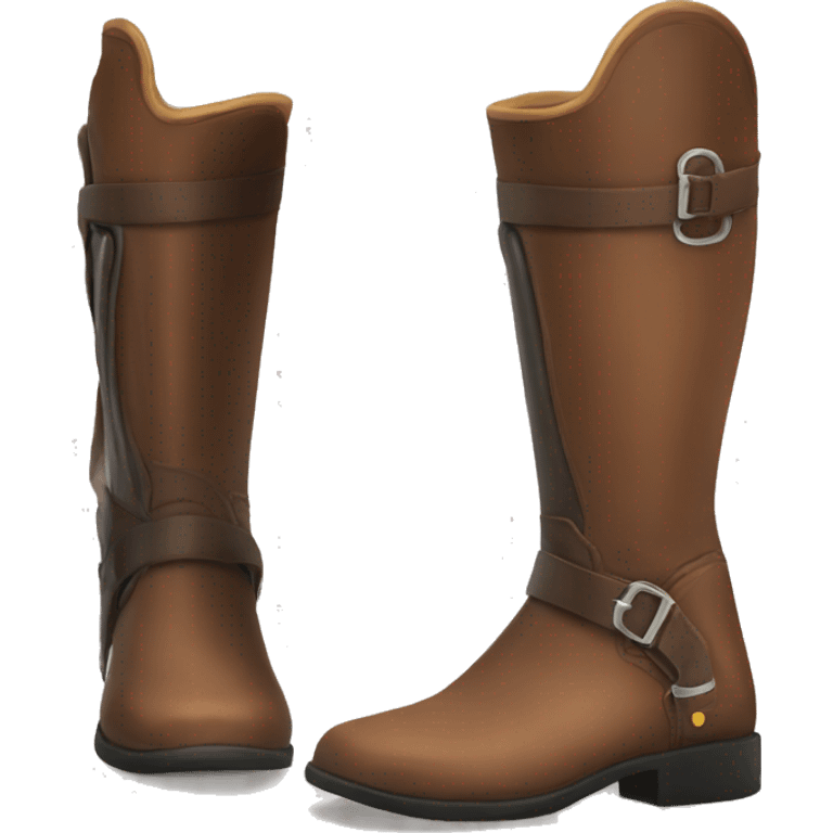 Horse riding boots emoji