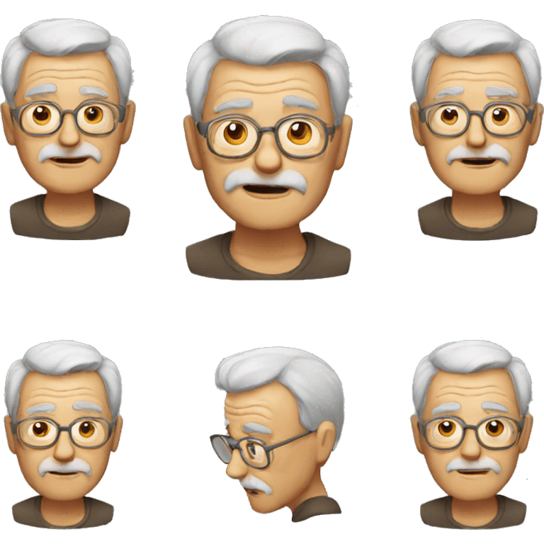 Old guy emoji