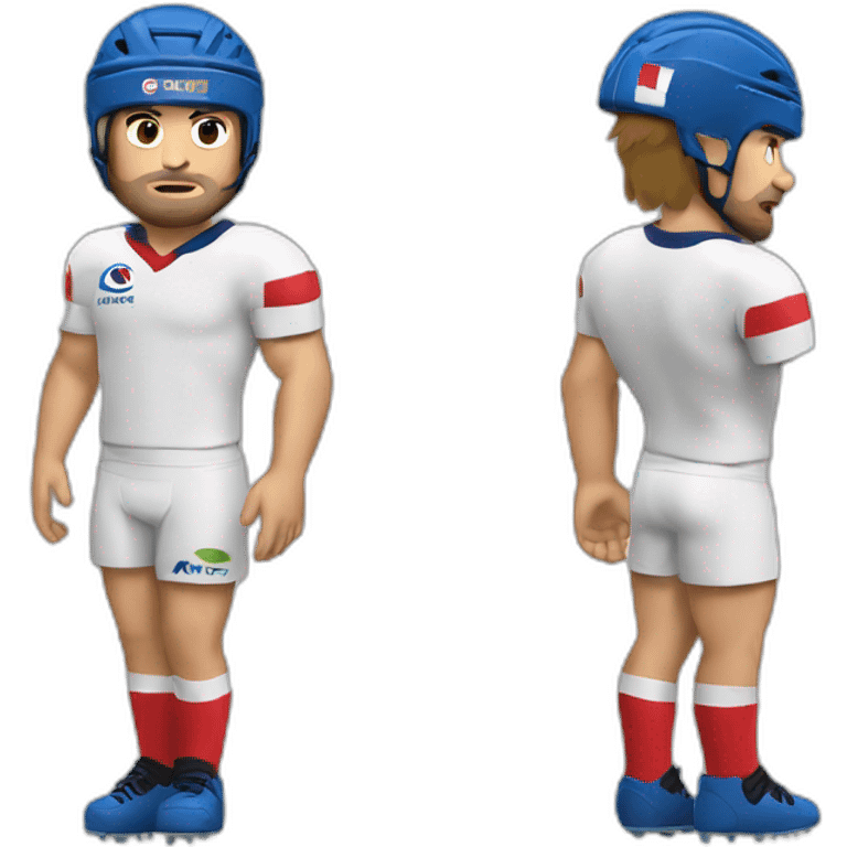 french rugby player emoji