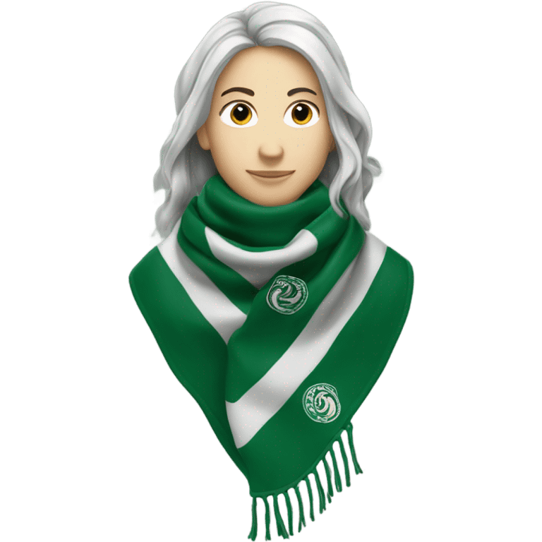 Slytherin snake scarf hogwarts emoji