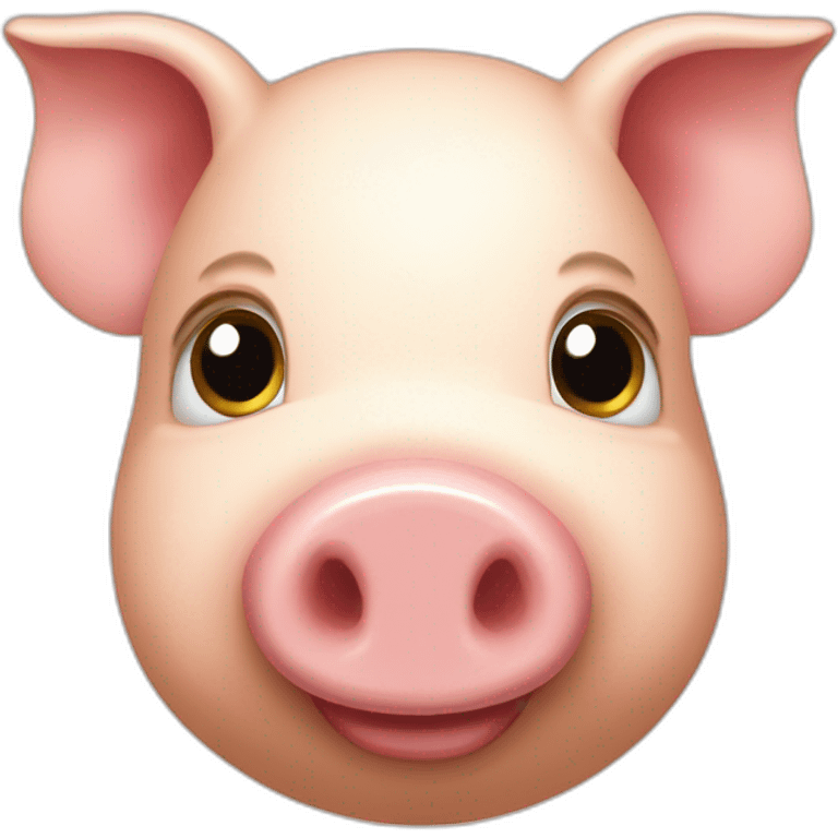 Cochon mignon emoji