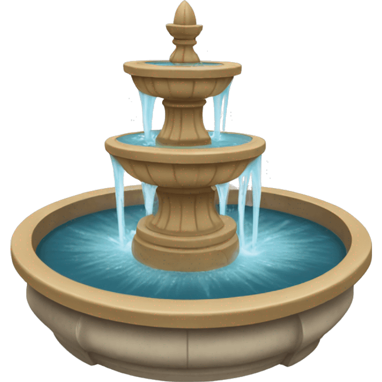 Fountain emoji