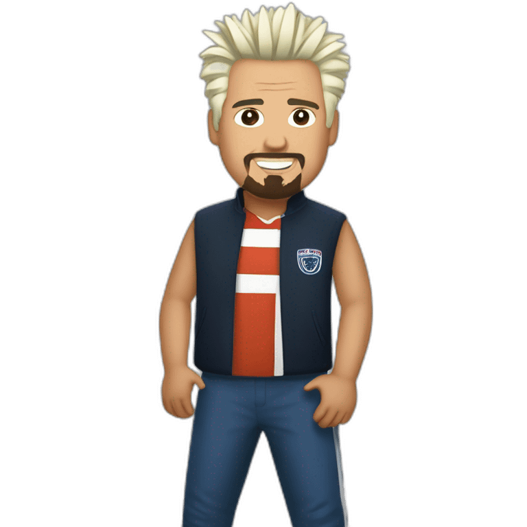 Guy Fieri Tottenham Hotspur fan emoji