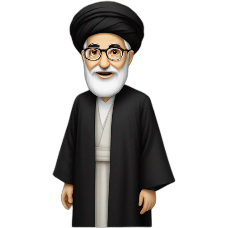 Ayatollah khameini black emoji