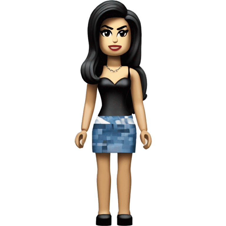 amy winehouse lego full body emoji