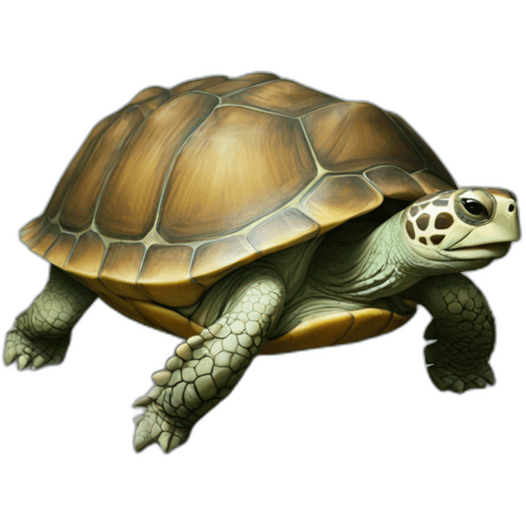 Tortue sur phoque emoji