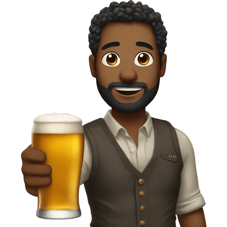 draw me with beer emoji