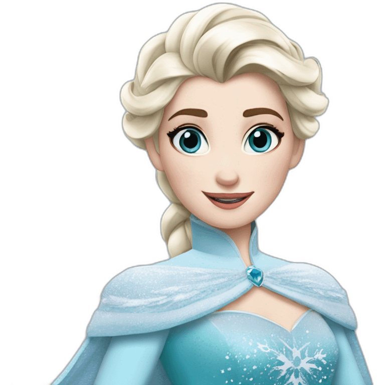 Elsa Rene des neige emoji