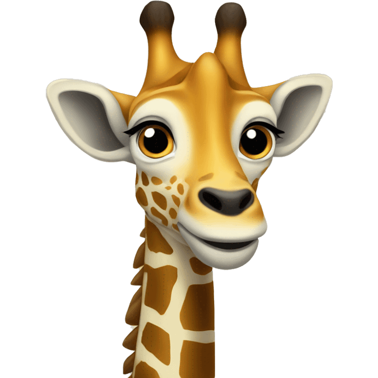 Girafe corps entier emoji