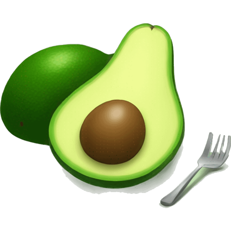 avocado eating avocado emoji