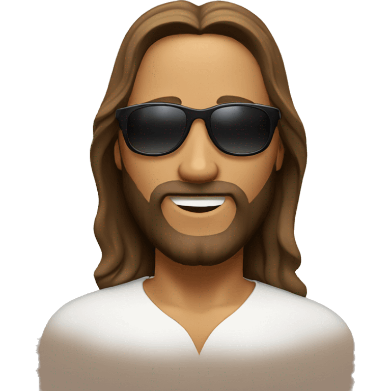 jesus wearing a oakley sunglasses  emoji