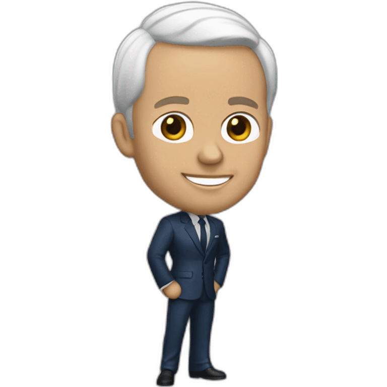 Figurine pop de macron emoji