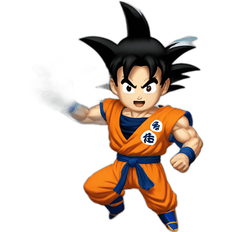 Goku kamehameha emoji