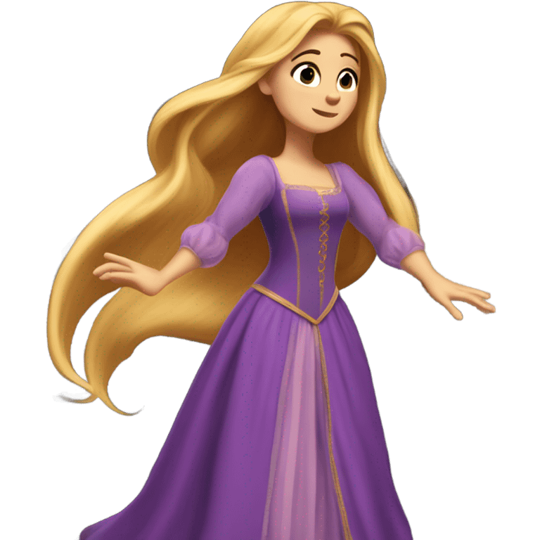 Rapunzel tangled emoji