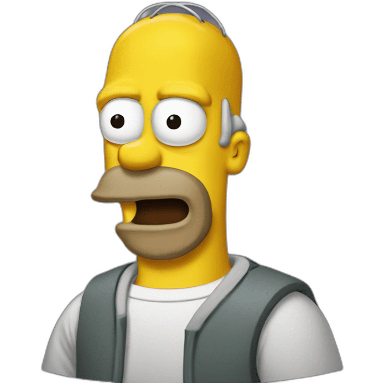 Homer simspson emoji