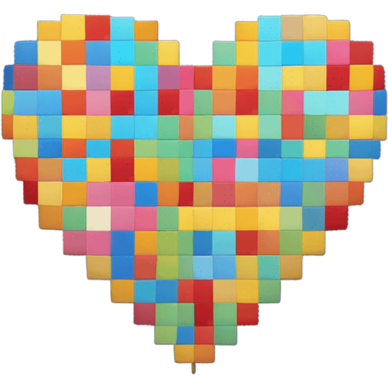 pixel heart emoji