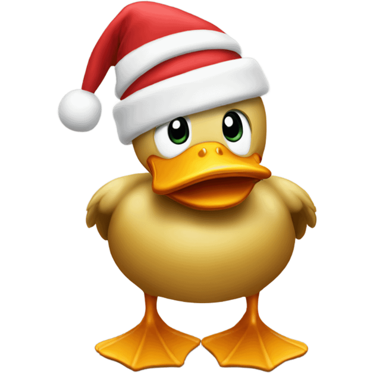 Santa Duck emoji