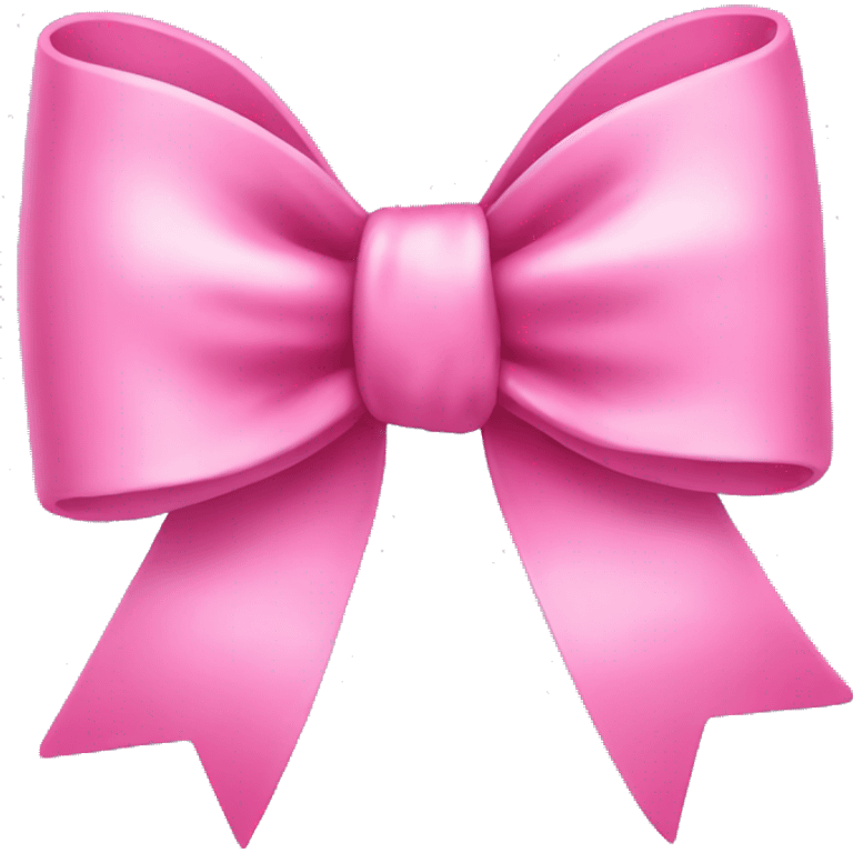 Pink bow emoji