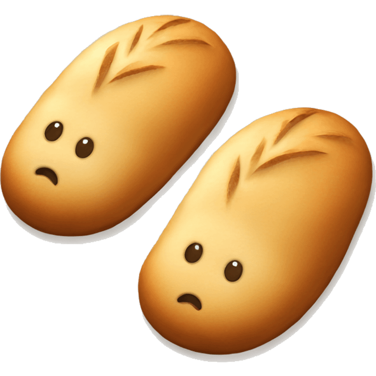 bread slippers emoji