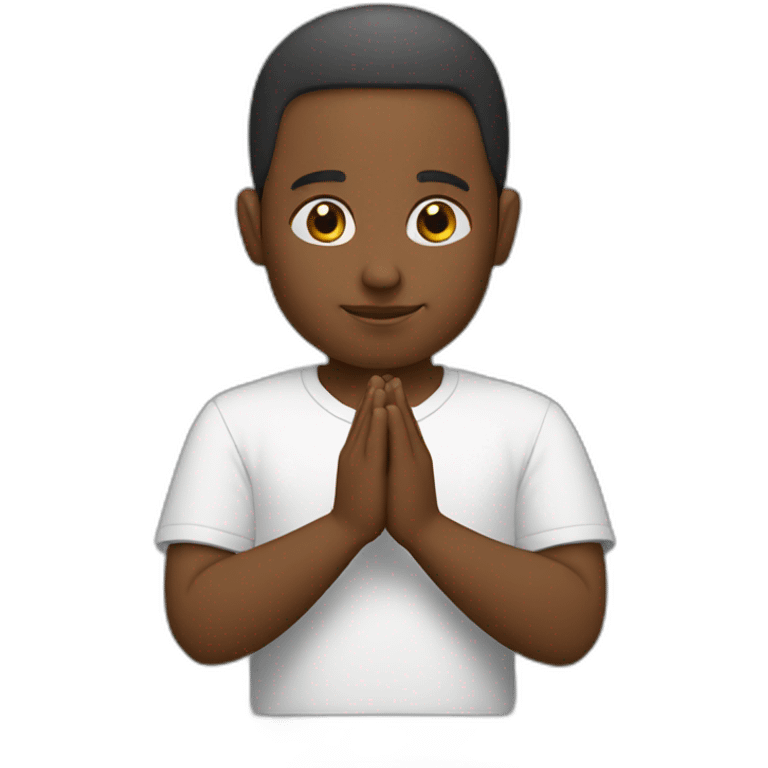 Prayer emoji