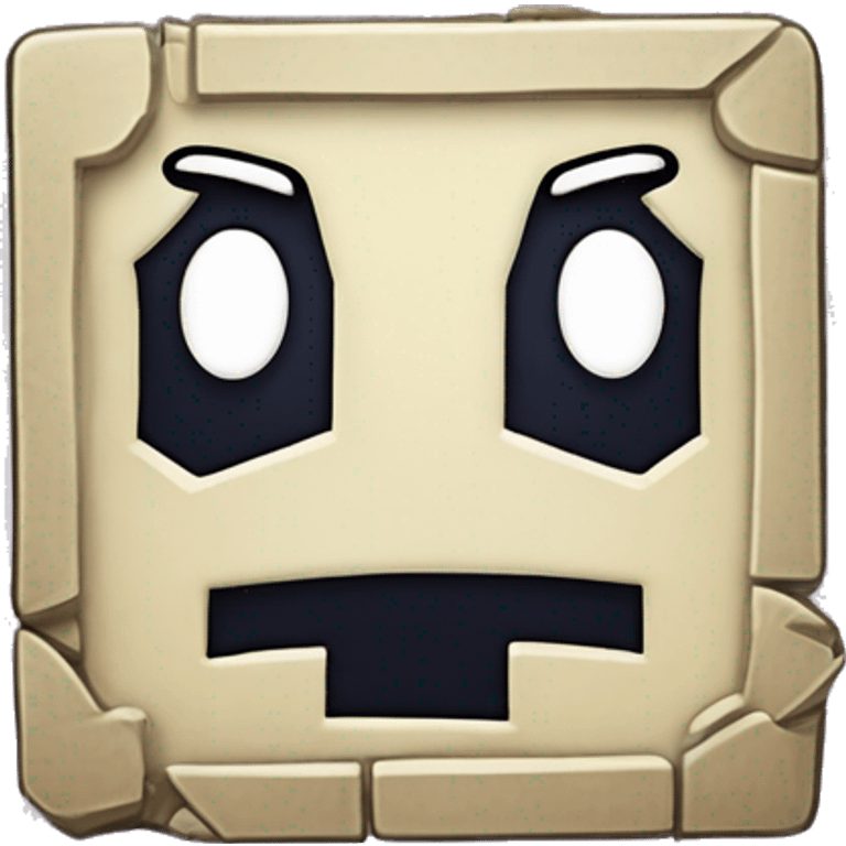 Geometry Dash app icon￼ emoji