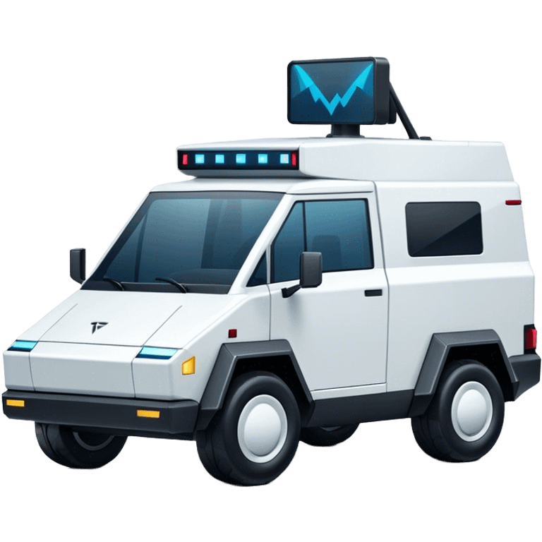 Tesla Cybertruck emoji