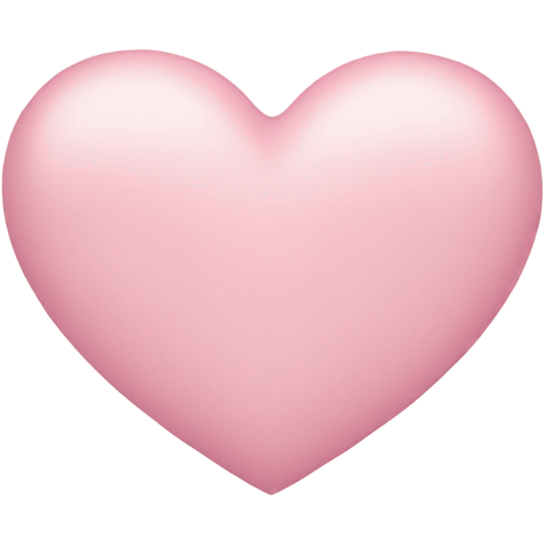 pastel pink heart emoji