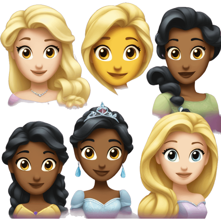 Disney princesses  emoji