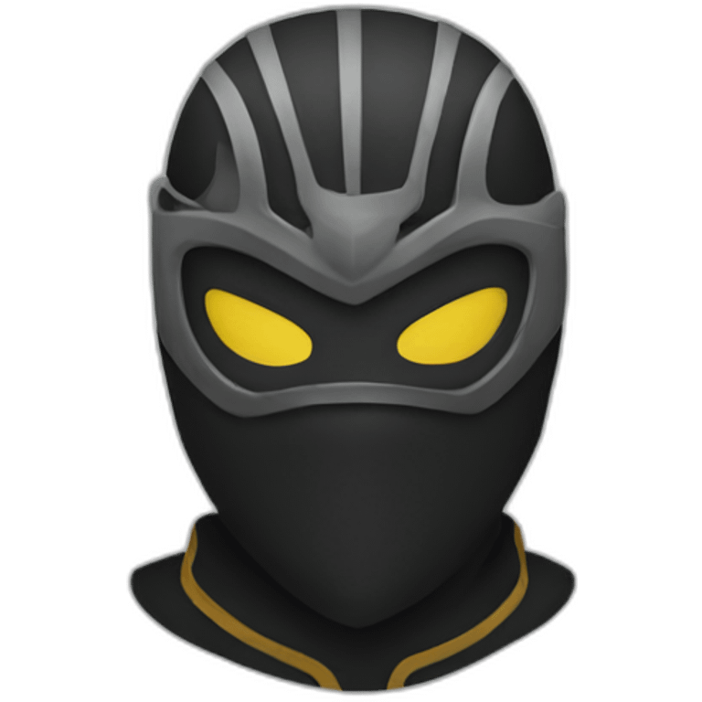 masked rider emoji