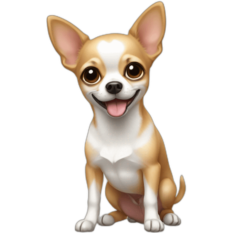 Cute chihuahua emoji