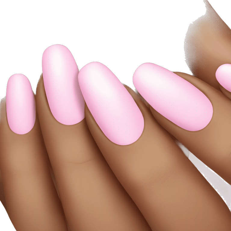 Light pink nails emoji