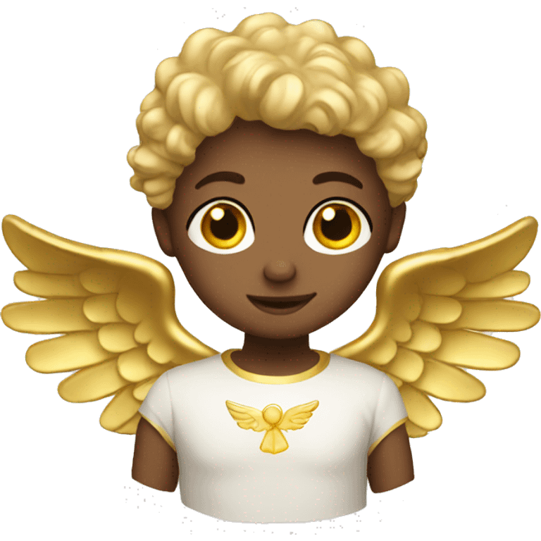 Gold Angel  emoji