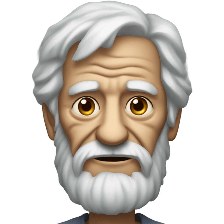 Creepy old man emoji