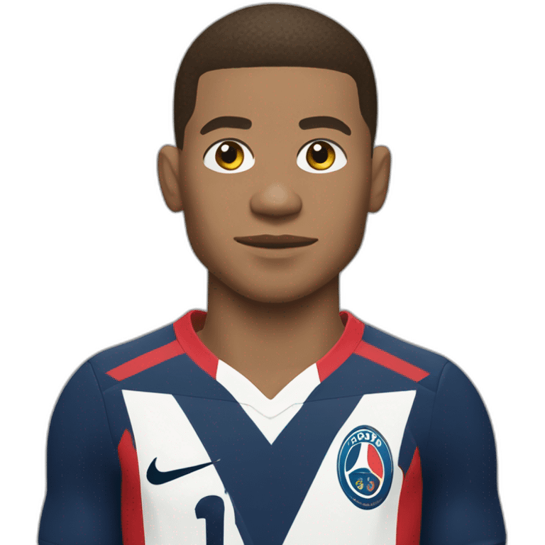 Kylian Mbappé emoji