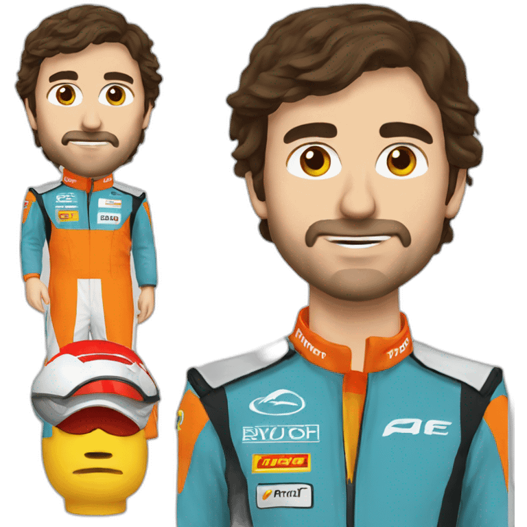 Alonso F1 emoji