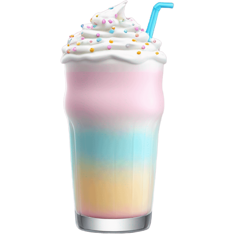 birthday cream drink emoji