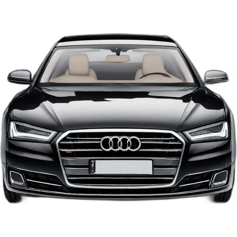 AUDI A8 55TFISI black emoji