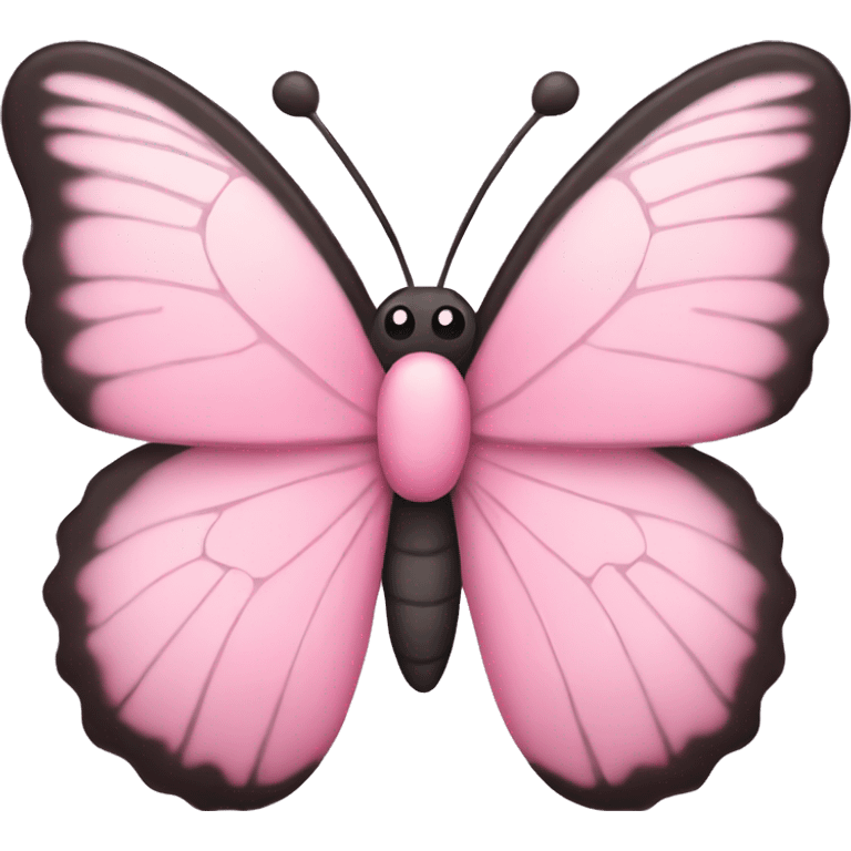 baby pink butterfly  emoji