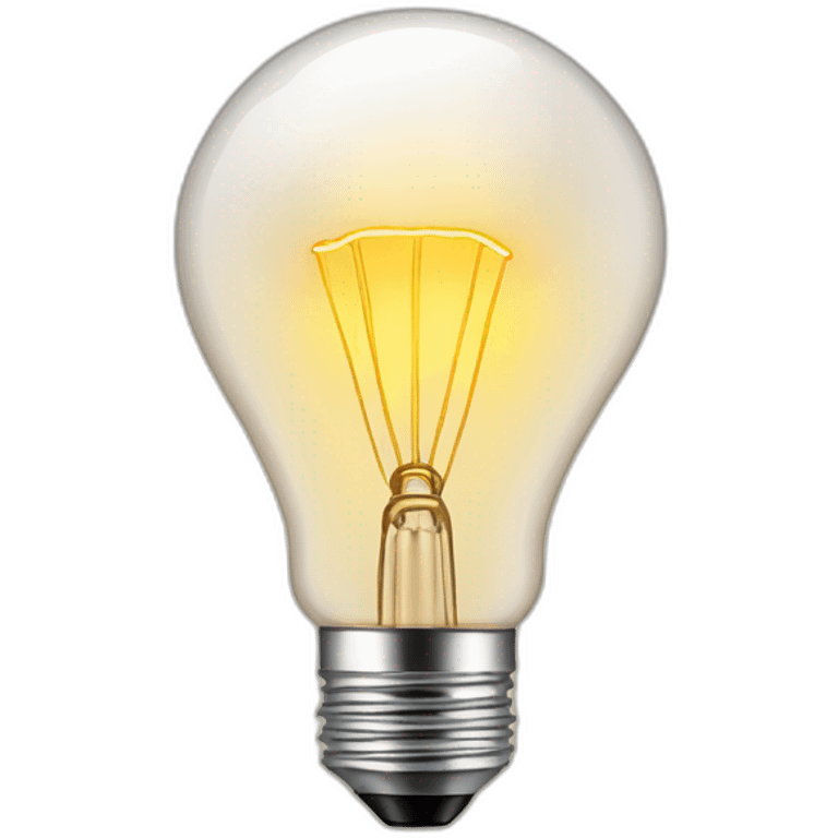 Incandescent light bulb emoji