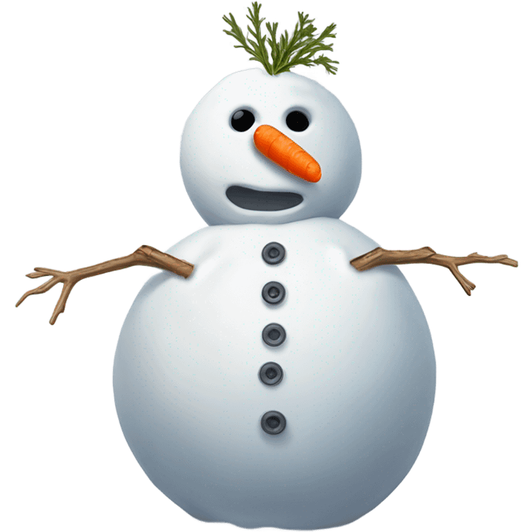 bad snowman emoji