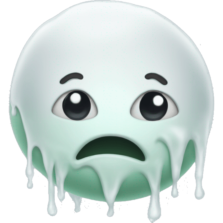 white slime emoji