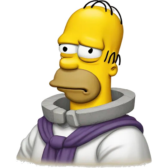 Homer simpson emoji