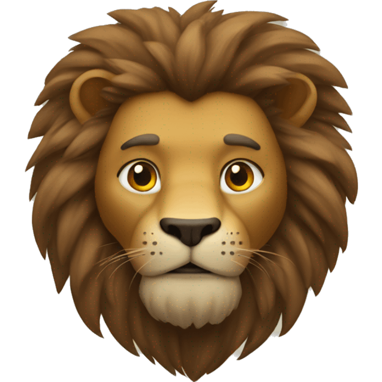 Lion Man emoji