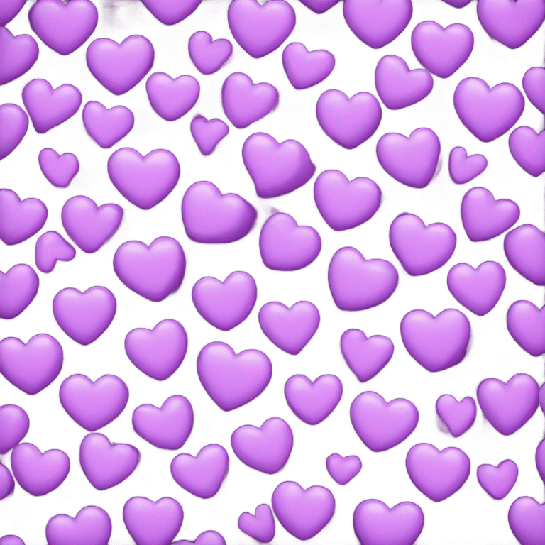 😘 purple heart emoji