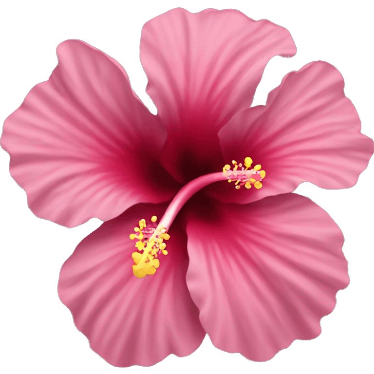 Hibiscus flower  emoji