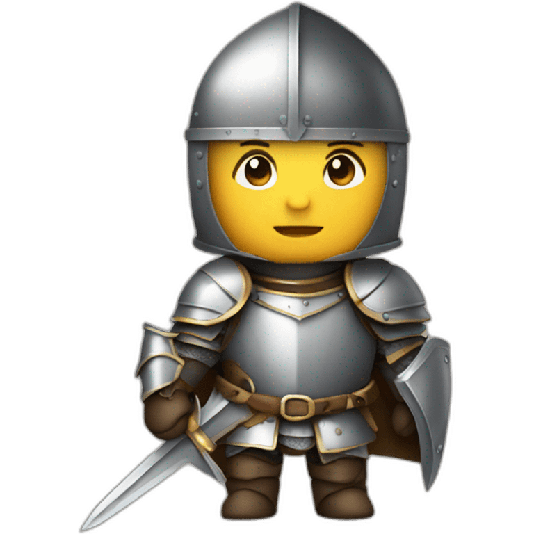 cute knight emoji