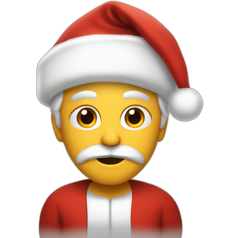 santa say don't emoji