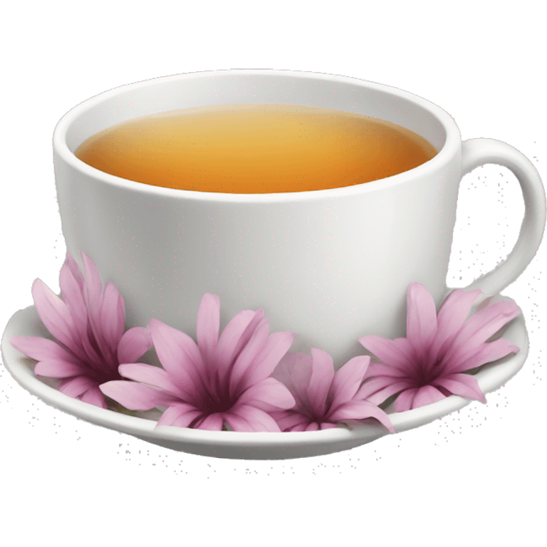 flower cup tea emoji