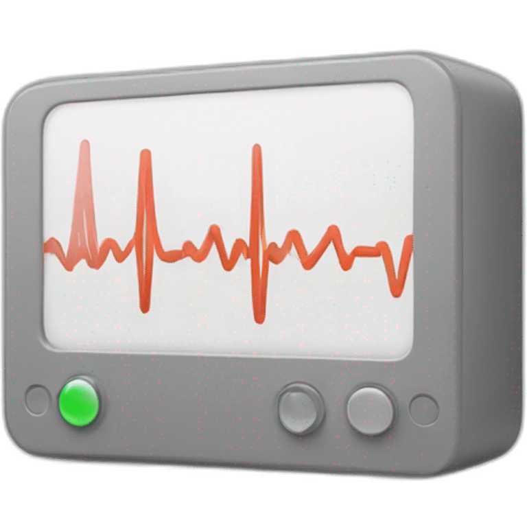 heartbeat monitor emoji