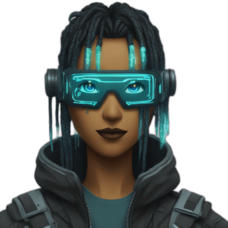 V-cyberpunk emoji